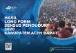 Hasil Long Form Sensus Penduduk 2020 Kabupaten Aceh Barat