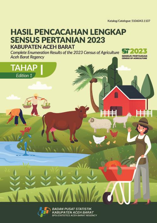 Hasil Pencacahan Lengkap Sensus Pertanian 2023 - Tahap I Kabupaten Aceh Barat